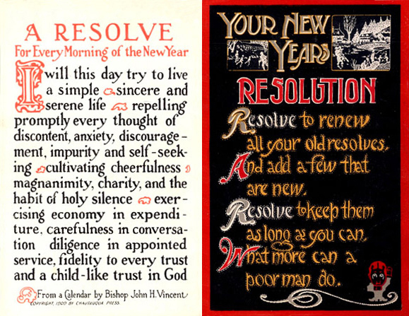 Resolution postcards from 1915