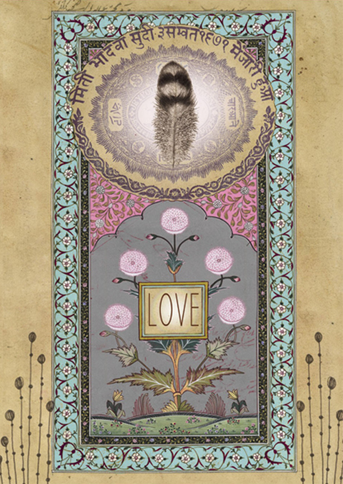 Love feather anahata katkin